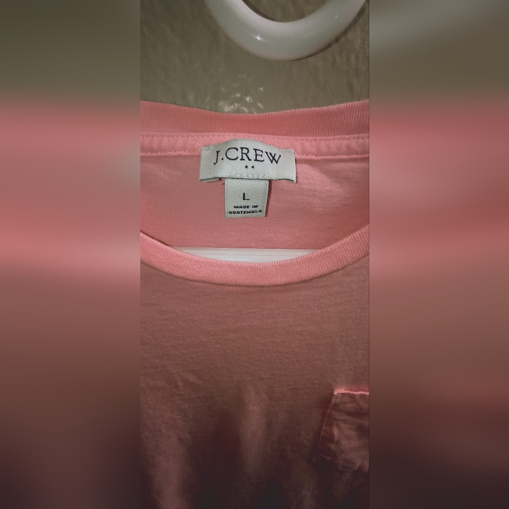 J.Crew Pink T-Shirt Dress